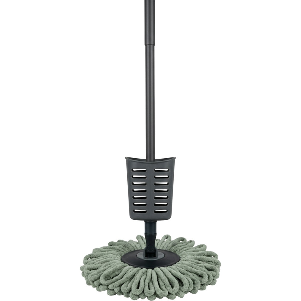 Villd Twist-Sleeve Microfiber Tube Mop Charcoal Sage - Product view